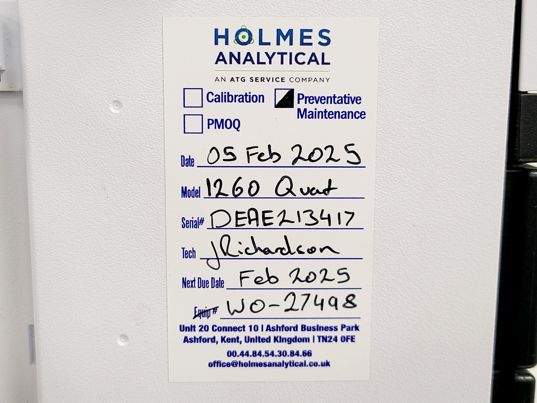 Image of Agilent 1260 Infinity II HPLC System, G7111A, G7167A, G7116A, G7115A Lab