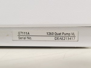 Thumbnail image of Agilent 1260 Infinity II HPLC System, G7111A, G7167A, G7116A, G7115A Lab