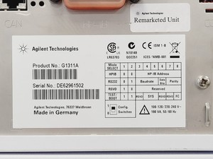 Thumbnail image of Agilent 1200 Series HPLC System G1316B, G1367A, G1311-89010 & G1322A Lab