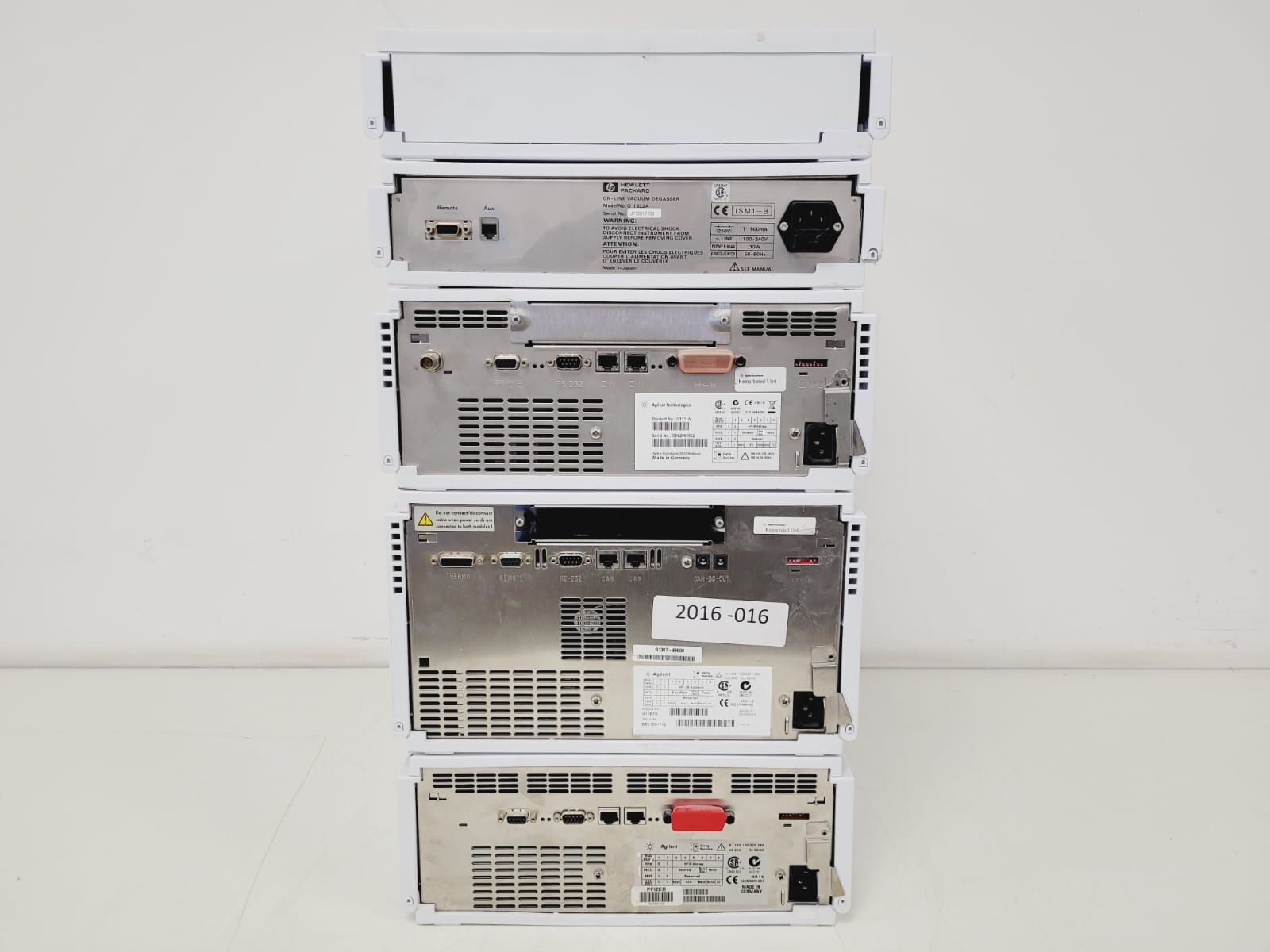 Image of Agilent 1200 Series HPLC System G1316B, G1367A, G1311-89010 & G1322A Lab