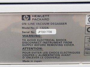 Thumbnail image of Agilent 1200 Series HPLC System G1316B, G1367A, G1311-89010 & G1322A Lab