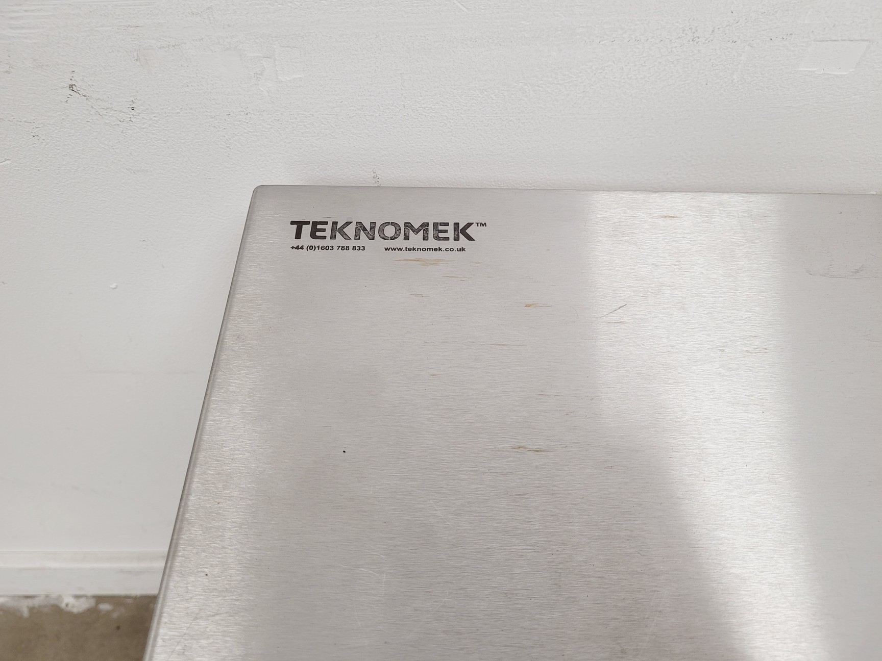 Image of Teknomek Stainless Steel Laboratory Trolley/Table Lab