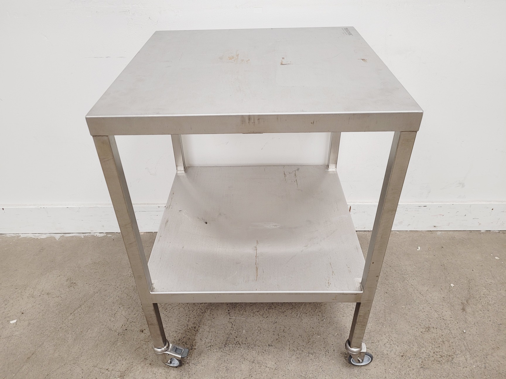 Image of Teknomek Stainless Steel Laboratory Trolley/Table Lab