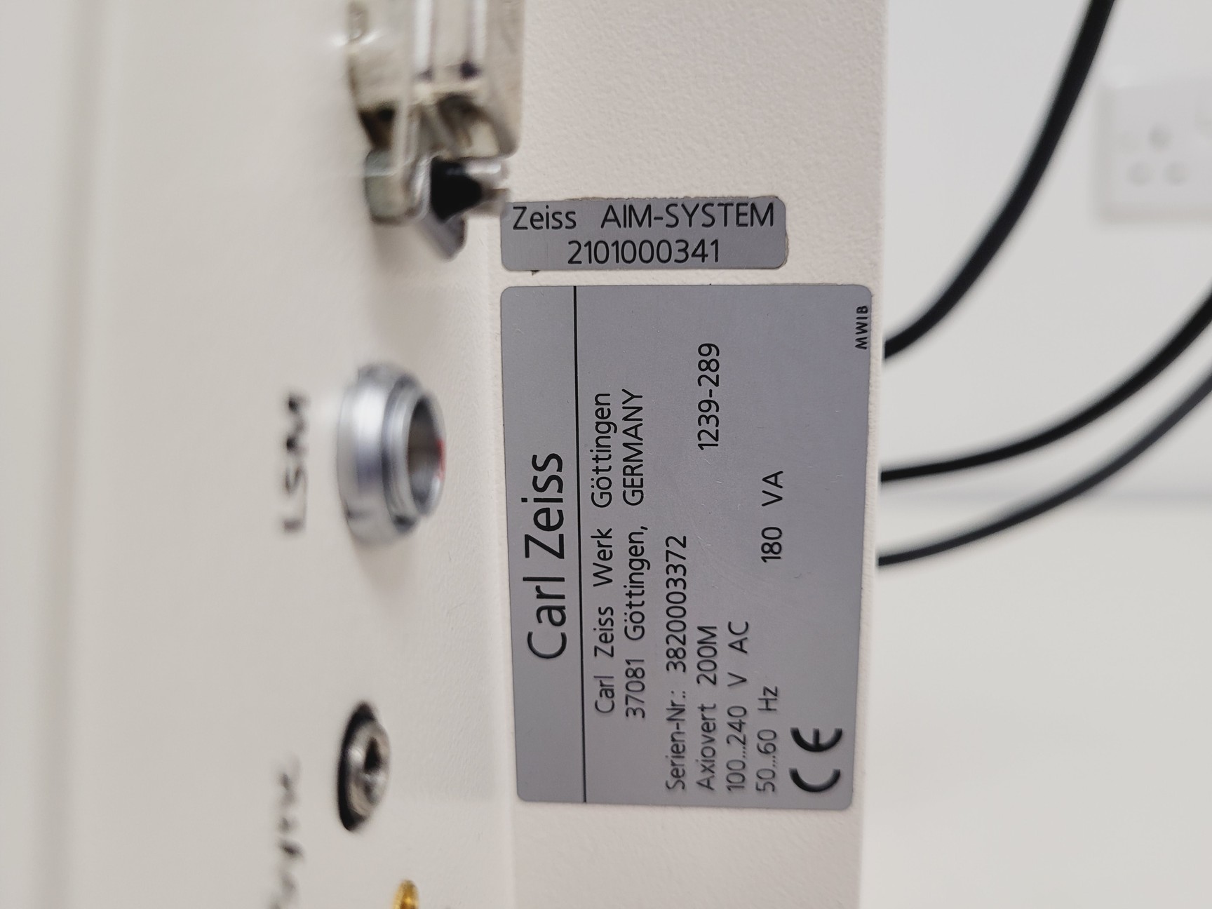 Image of Zeiss Axiovert 200M Confocal Microscope System with LSM510 META & Multi-Laser