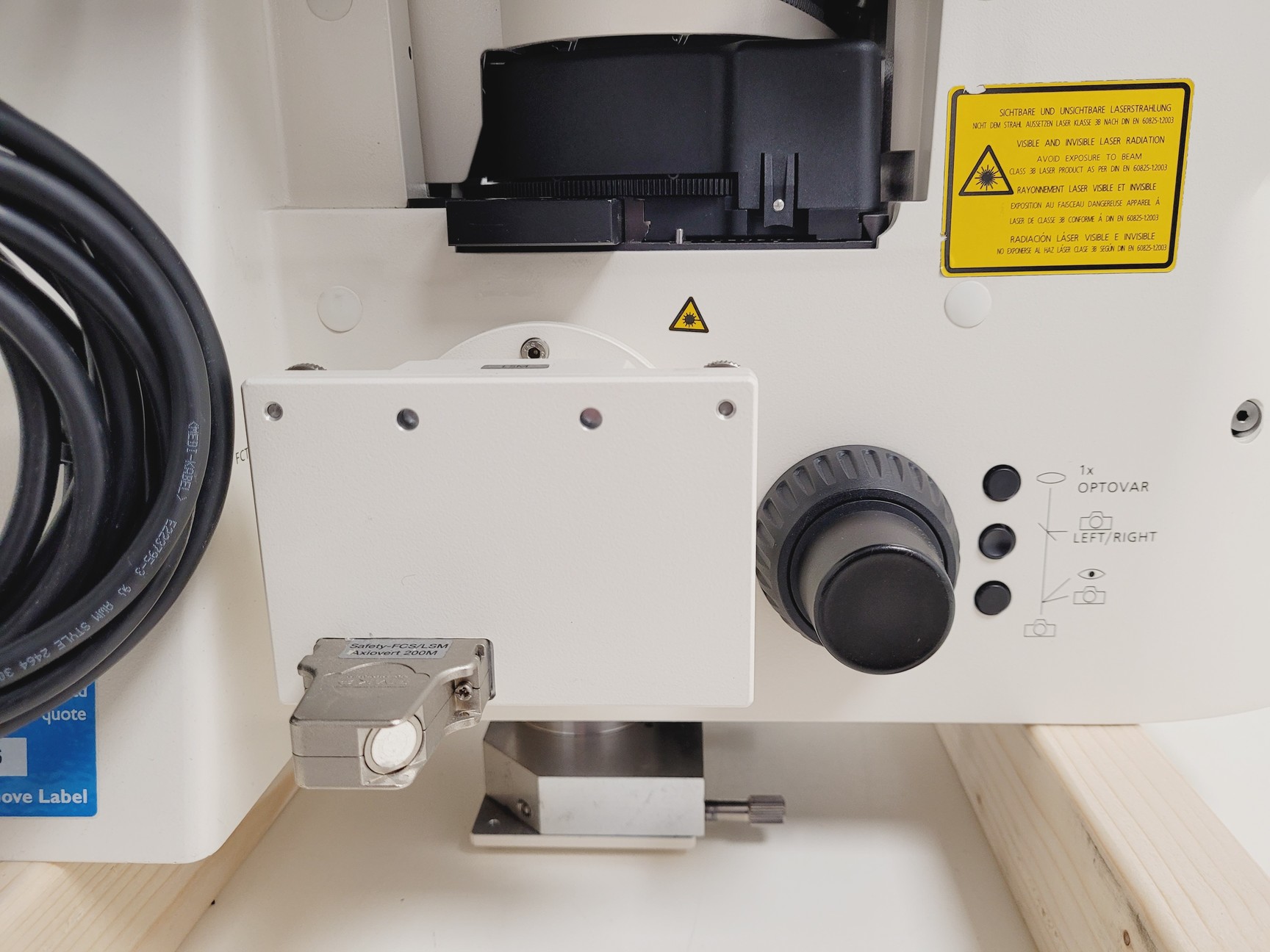 Image of Zeiss Axiovert 200M Confocal Microscope System with LSM510 META & Multi-Laser