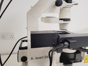 Thumbnail image of Zeiss Axiovert 200M Confocal Microscope System with LSM510 META & Multi-Laser