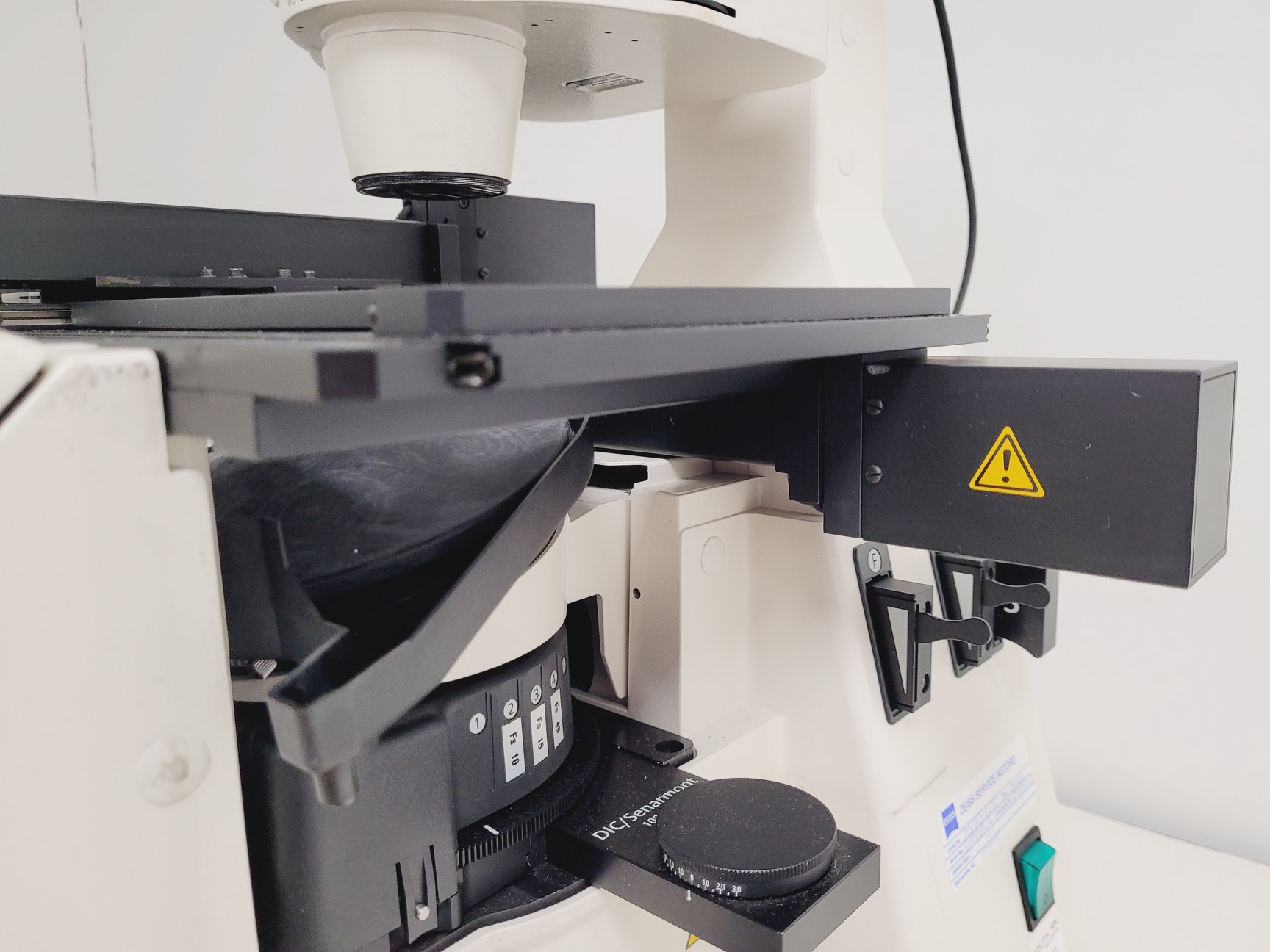 Image of Zeiss Axiovert 200M Confocal Microscope System with LSM510 META & Multi-Laser