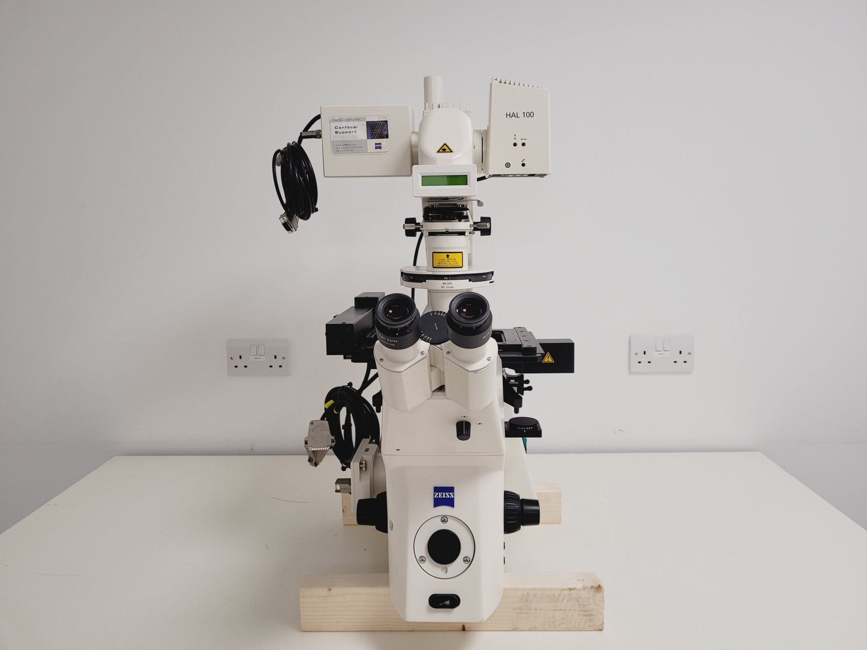 Image of Zeiss Axiovert 200M Confocal Microscope System with LSM510 META & Multi-Laser