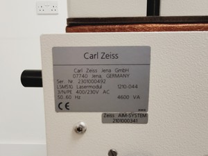 Thumbnail image of Zeiss Axiovert 200M Confocal Microscope System with LSM510 META & Multi-Laser