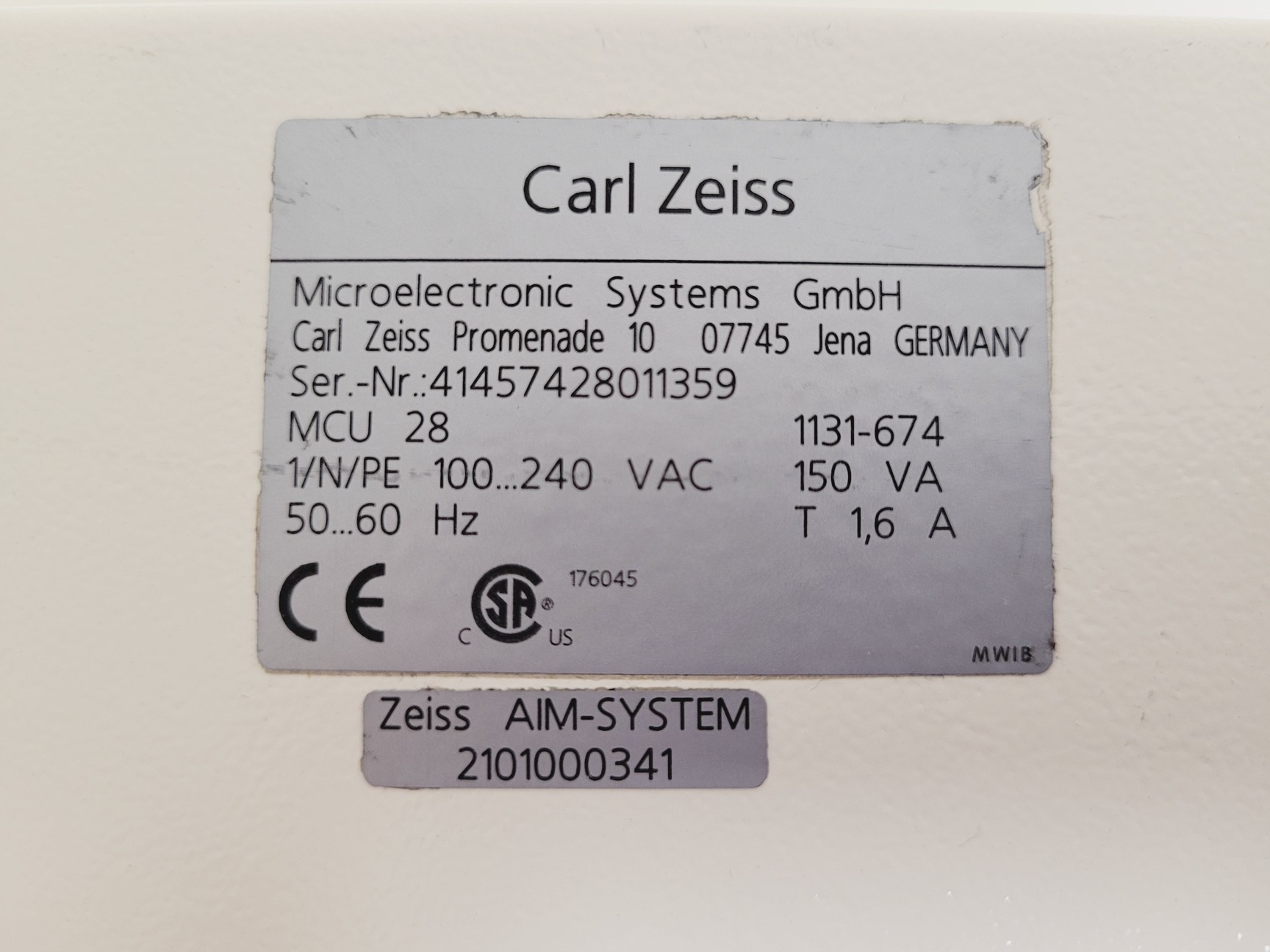 Image of Zeiss Axiovert 200M Confocal Microscope System with LSM510 META & Multi-Laser