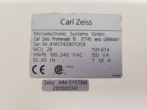 Thumbnail image of Zeiss Axiovert 200M Confocal Microscope System with LSM510 META & Multi-Laser