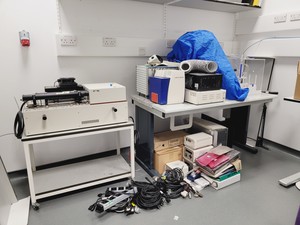 Thumbnail image of Zeiss Axiovert 200M Confocal Microscope System with LSM510 META & Multi-Laser