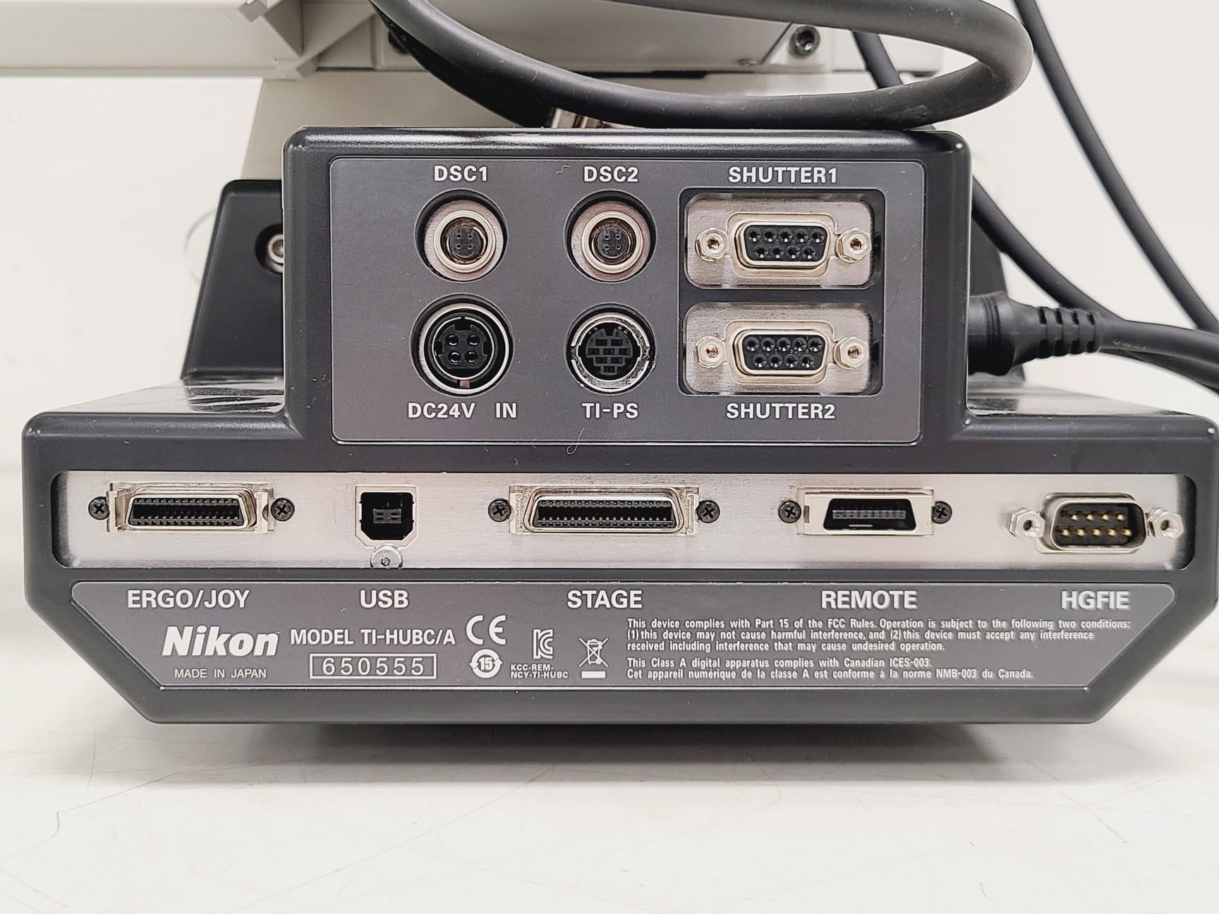 Image of Nikon Eclipse Ti Confocal Microscope System Model TI-DH w/ Intenslight C-HGFI