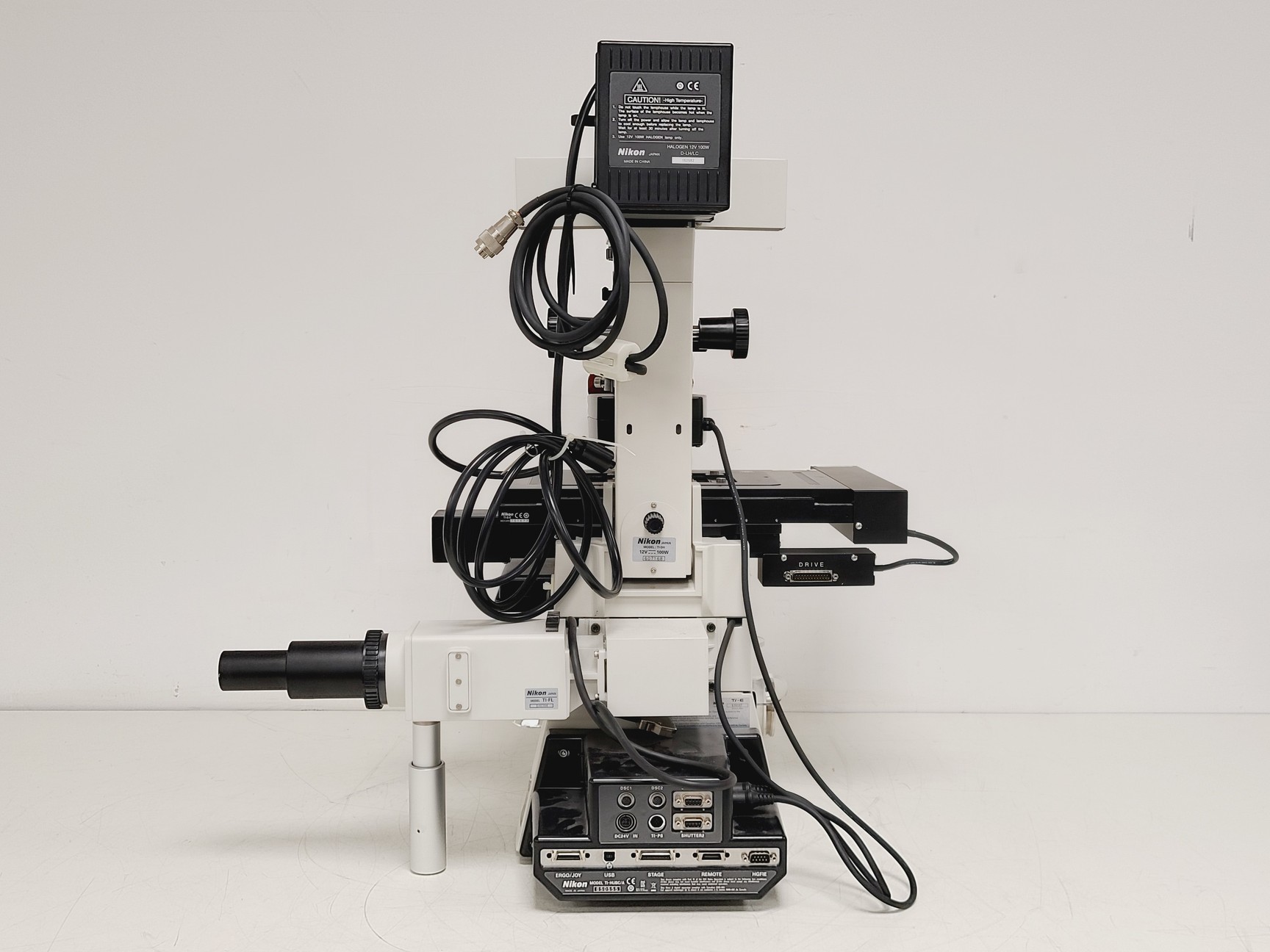 Image of Nikon Eclipse Ti Confocal Microscope System Model TI-DH w/ Intenslight C-HGFI
