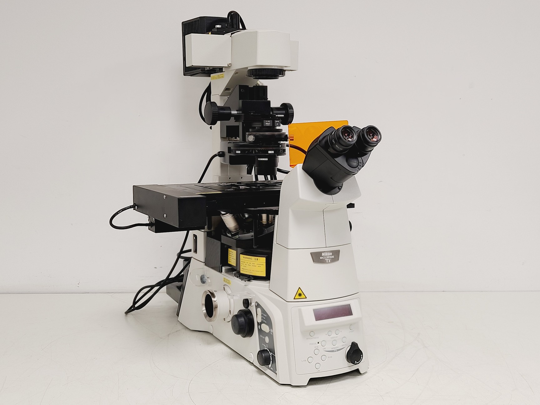 Image of Nikon Eclipse Ti Confocal Microscope System Model TI-DH w/ Intenslight C-HGFI