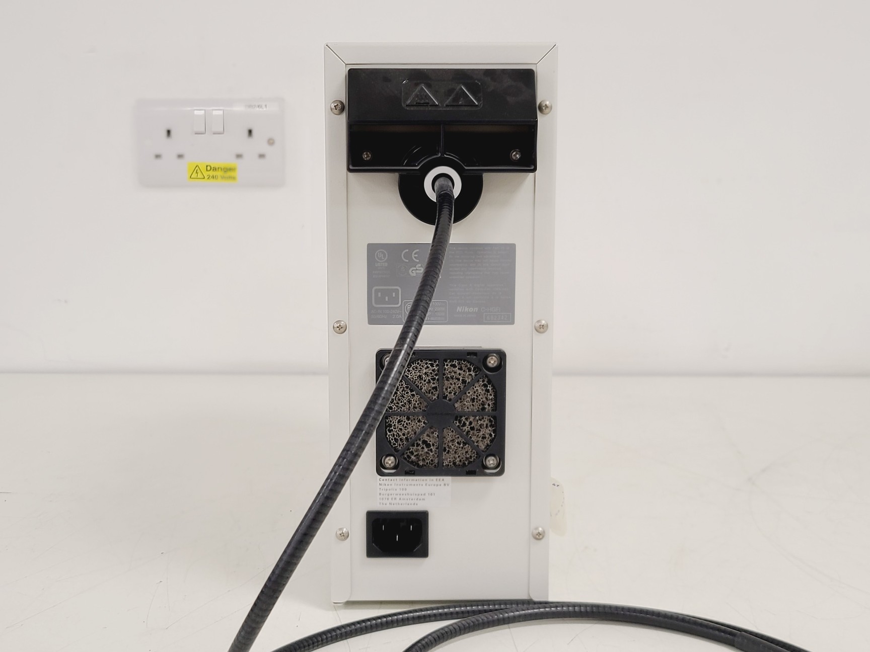 Image of Nikon Eclipse Ti Confocal Microscope System Model TI-DH w/ Intenslight C-HGFI