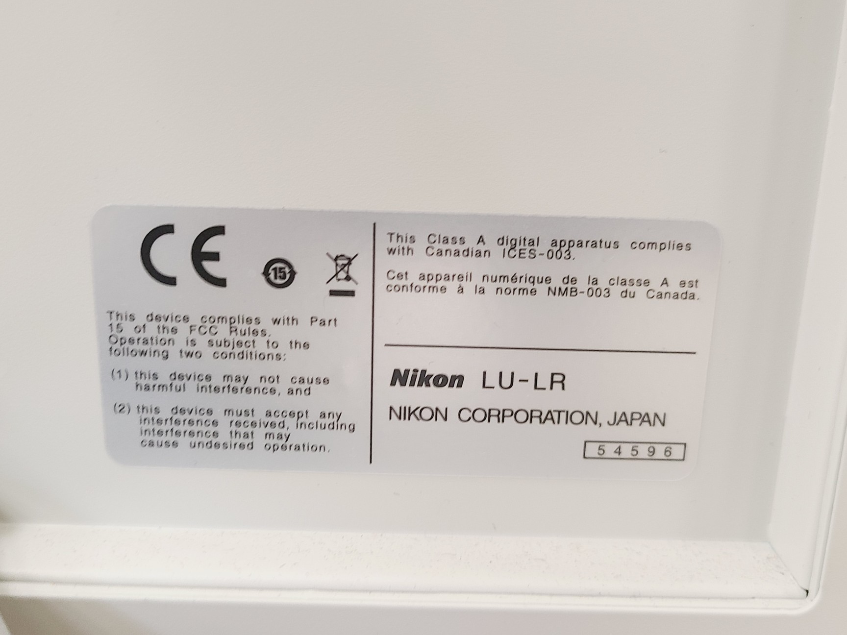Image of Nikon Eclipse Ti Confocal Microscope System Model TI-DH w/ Intenslight C-HGFI