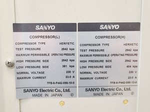 Thumbnail image of Sanyo MDF-U53V Ultra Low Temperature Freezer