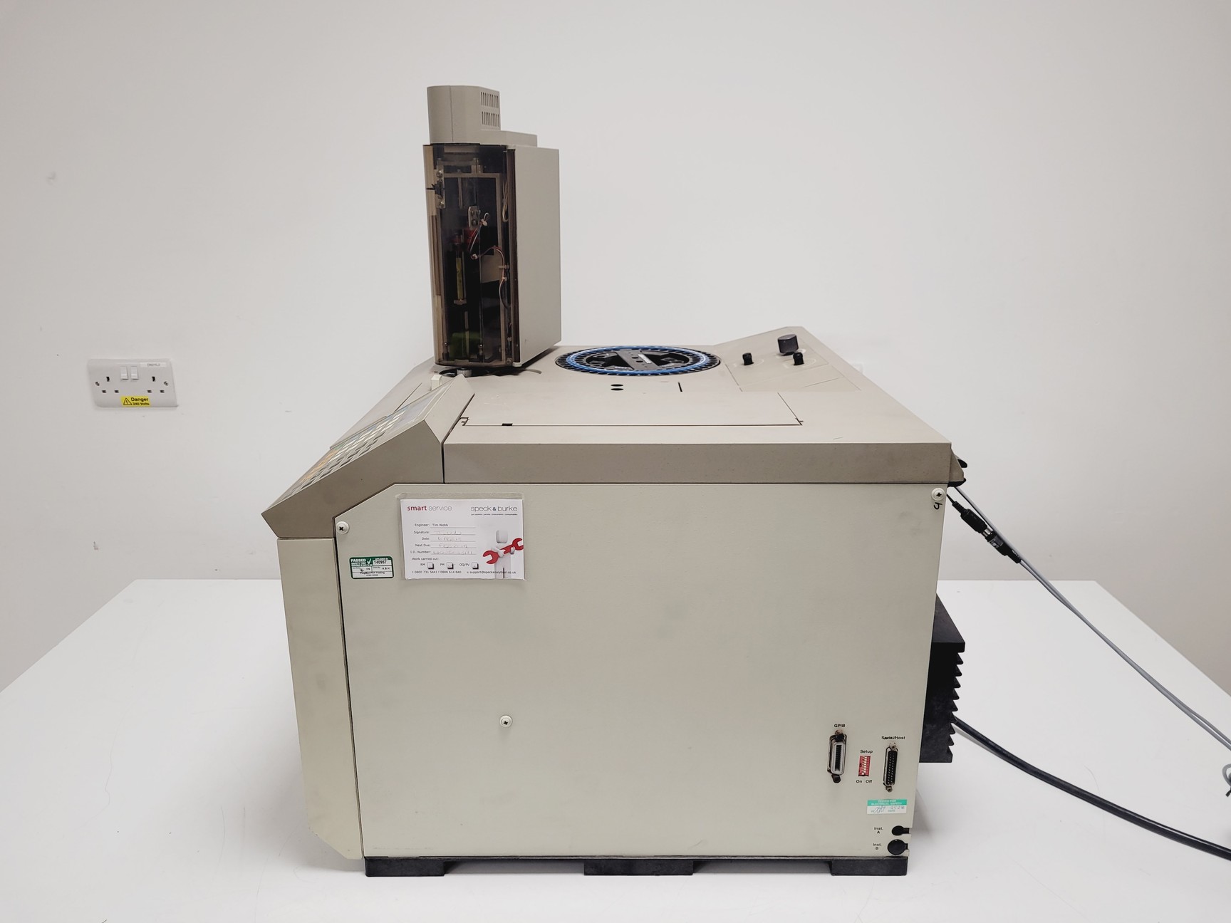 Image of Perkin Elmer AutoSystem GC Arnel GC-MS Gas Chromatography System w PC & Software