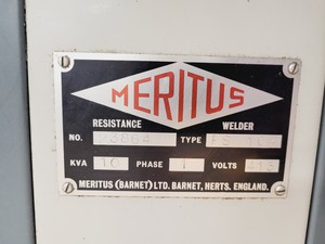 Thumbnail image of Meritus Spot Welder Type PS 10A