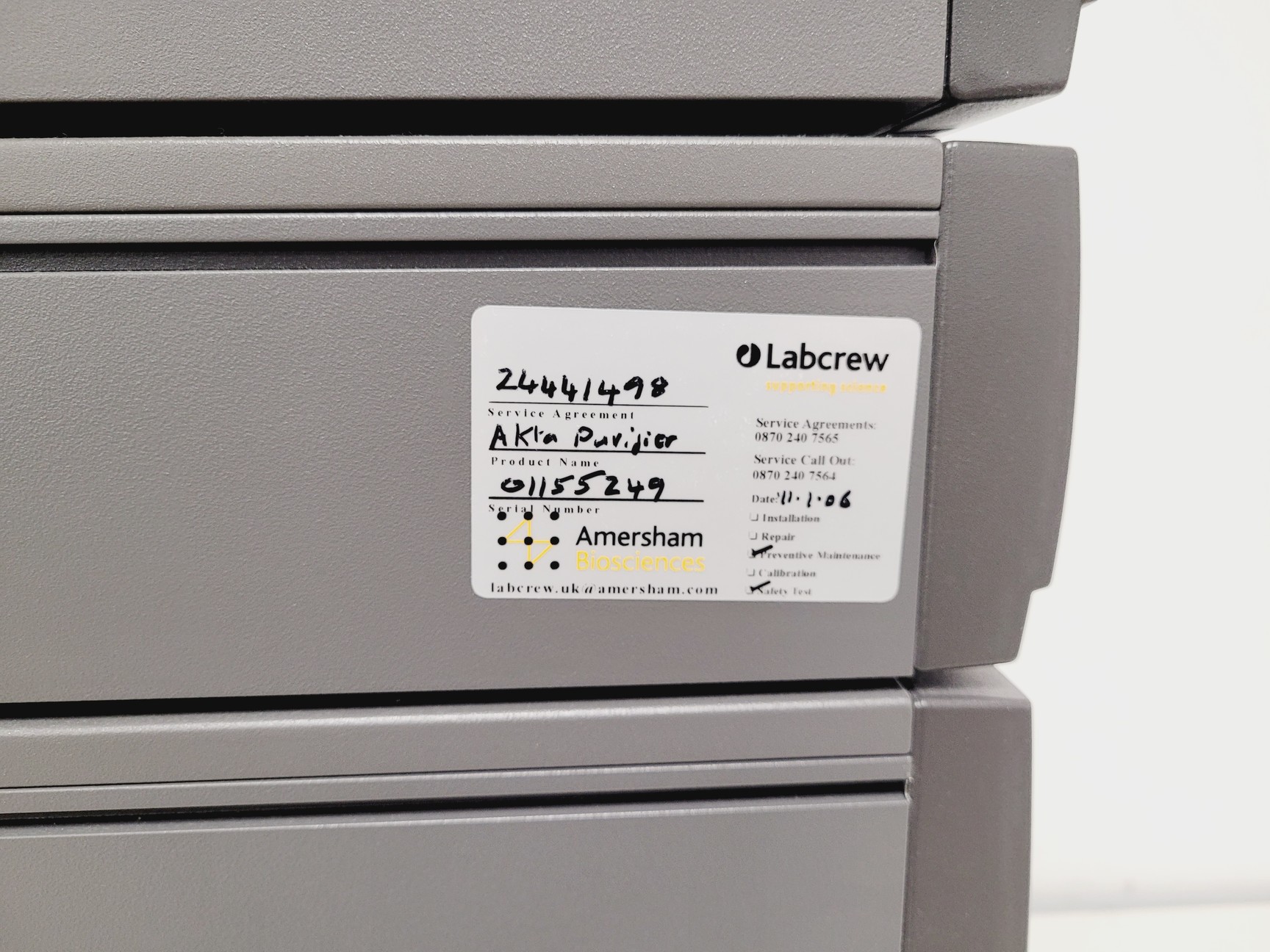 Image of Amersham Biosciences AKTA Purifier & Frac-950 Protein Purification System FPLC 