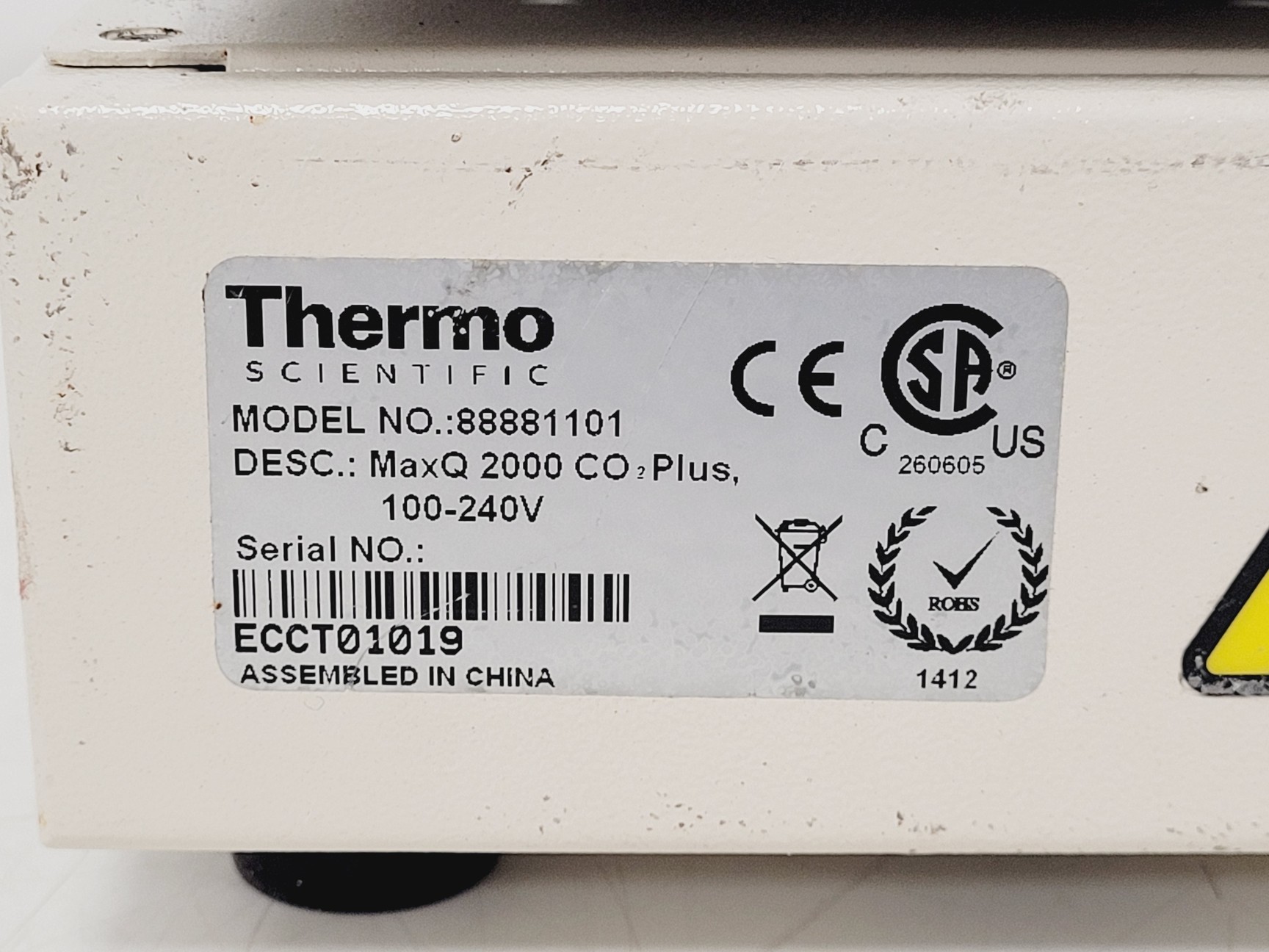 Image of Thermo Scientific MaxQ 2000 CO2 Plus Shaking Table Lab