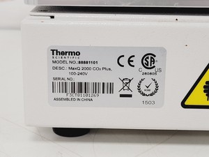 Thumbnail image of Thermo Scientific MaxQ 2000 CO2 Plus Shaking Table Lab