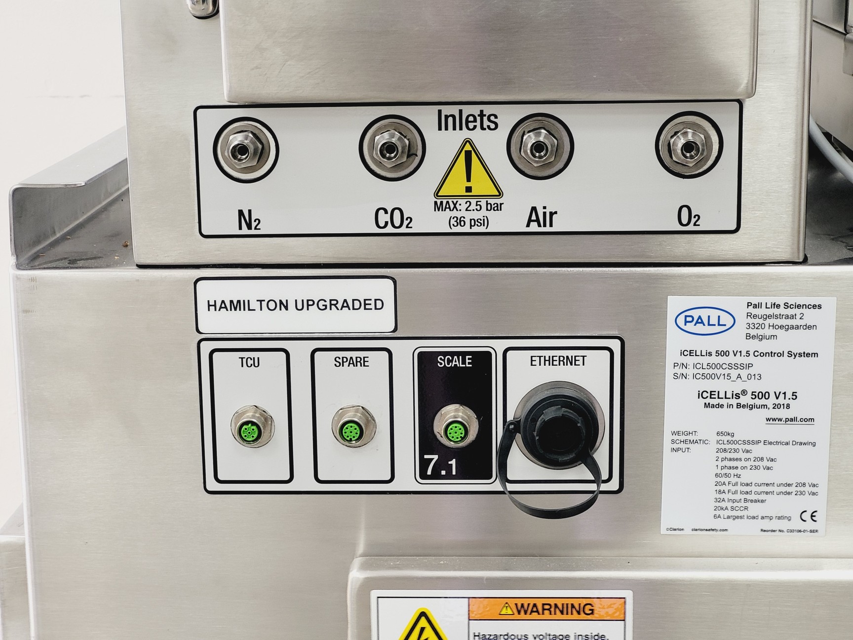 Image of Pall Life Sciences iCELLis 500 V1.5 Control System