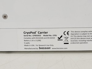 Thumbnail image of Biocision CP3L CryoPod Carrier Lab