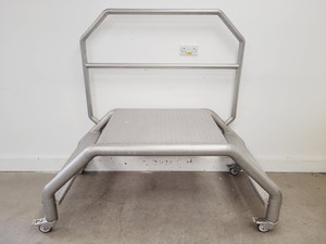 Image of Steel Stepped Bridge Access Platform on Castors 