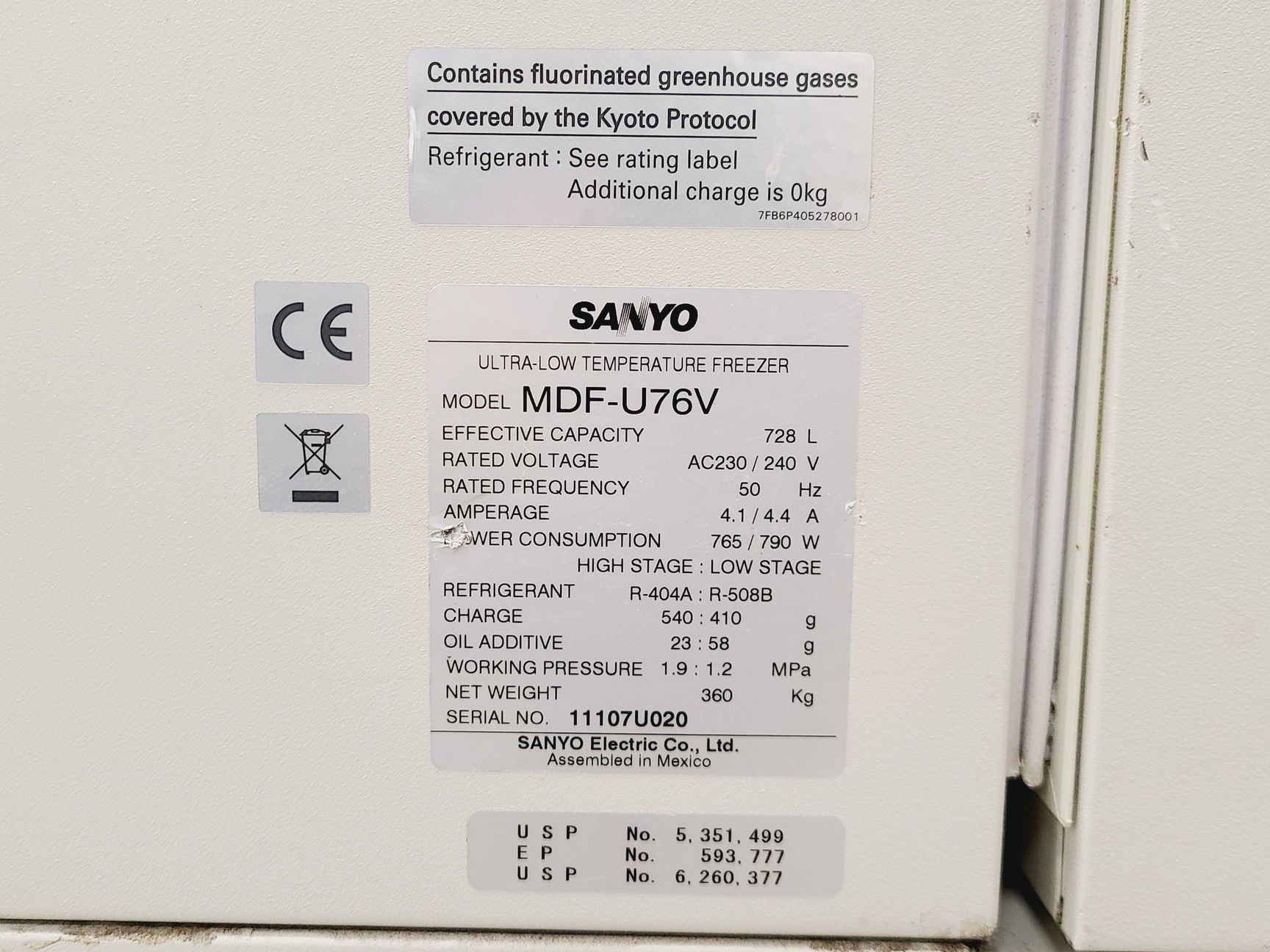 Image of Sanyo MDF-U76V Freezer