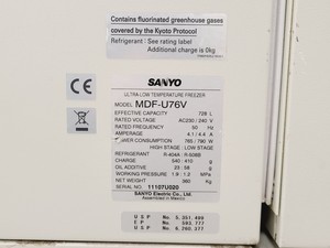 Thumbnail image of Sanyo MDF-U76V Freezer