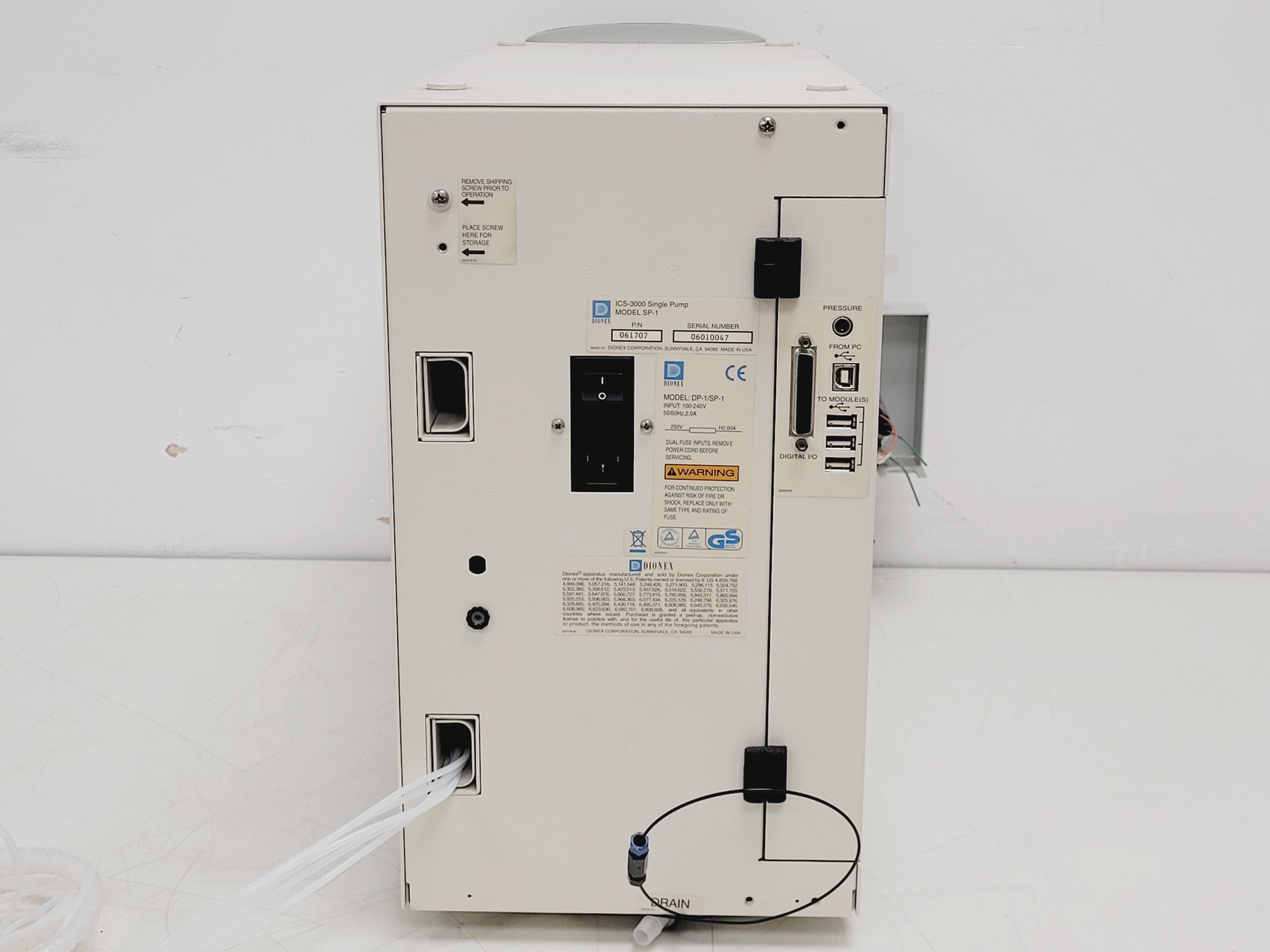 Image of Thermo Fisher Dionex HPLC System, ICS-3000, UVD 170U, FC-144,ICS-5000 