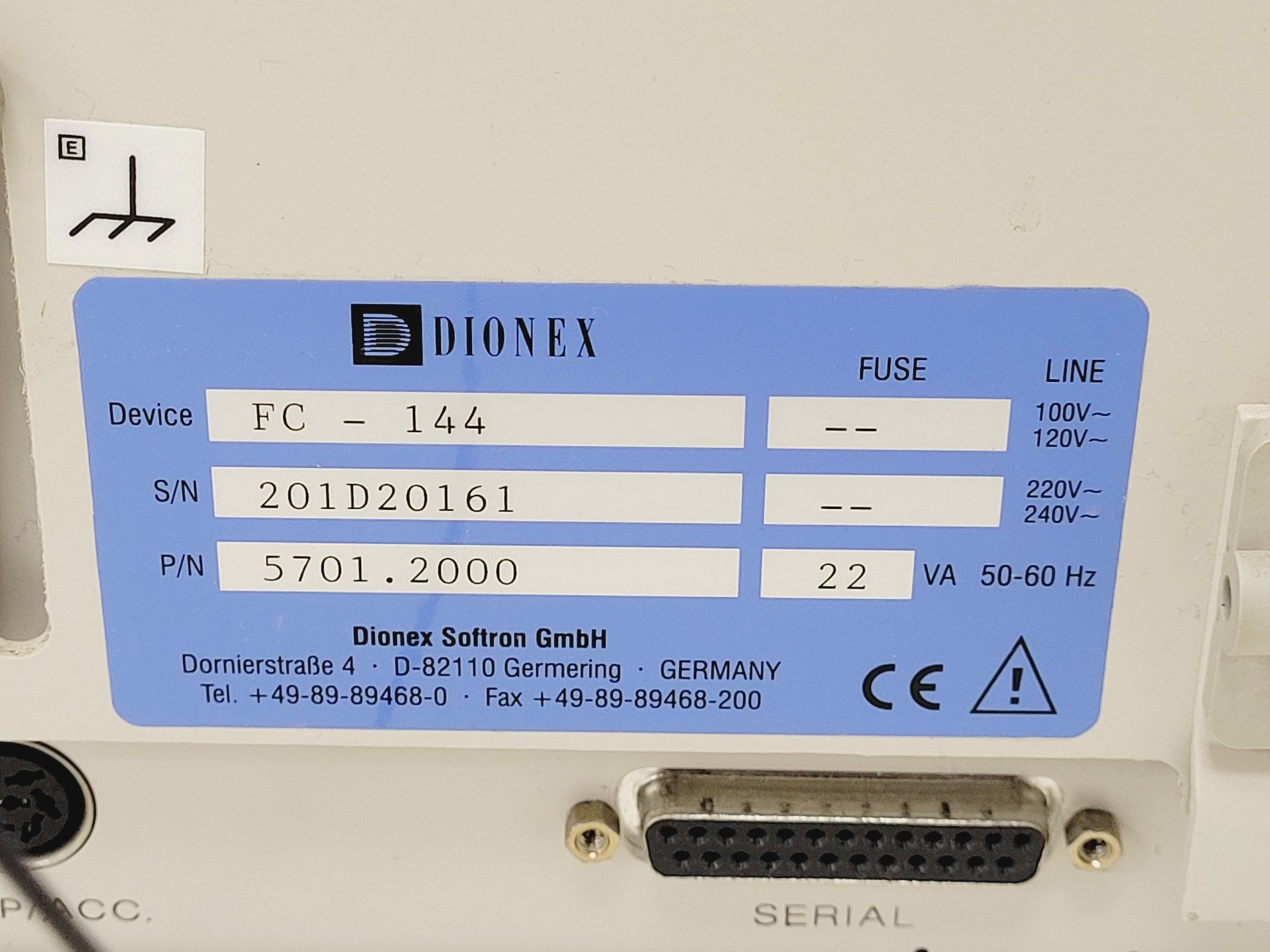 Image of Thermo Fisher Dionex HPLC System, ICS-3000, UVD 170U, FC-144,ICS-5000 