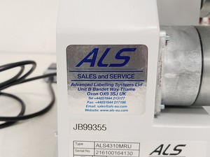 Thumbnail image of Automatic Label Applier Multi-Roller Unit Model ALS4310MRU 