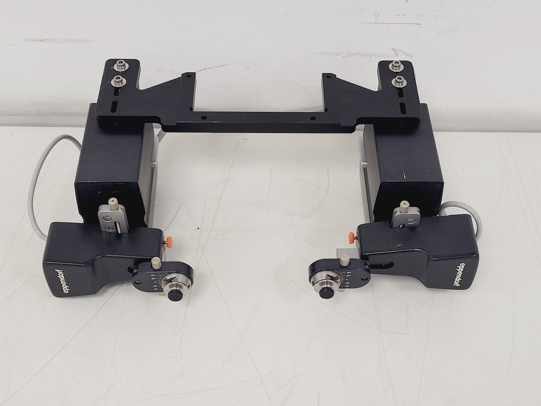 Image of 2 x Eppendorf TransferMan NK2 Controllers & Microscope Mounting System Lab
