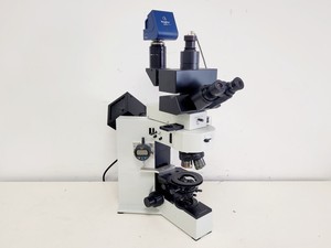 Image of Olympus BX60F5 Microscope w/ 4 x Objectives 5/10/20/50x LMPlanFl UMPlanFl Lab