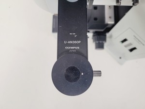 Thumbnail image of Olympus BX60F5 Microscope w/ 4 x Objectives 5/10/20/50x LMPlanFl UMPlanFl Lab