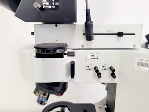 Thumbnail image of Olympus BX60F5 Microscope w/ 4 x Objectives 5/10/20/50x LMPlanFl UMPlanFl Lab