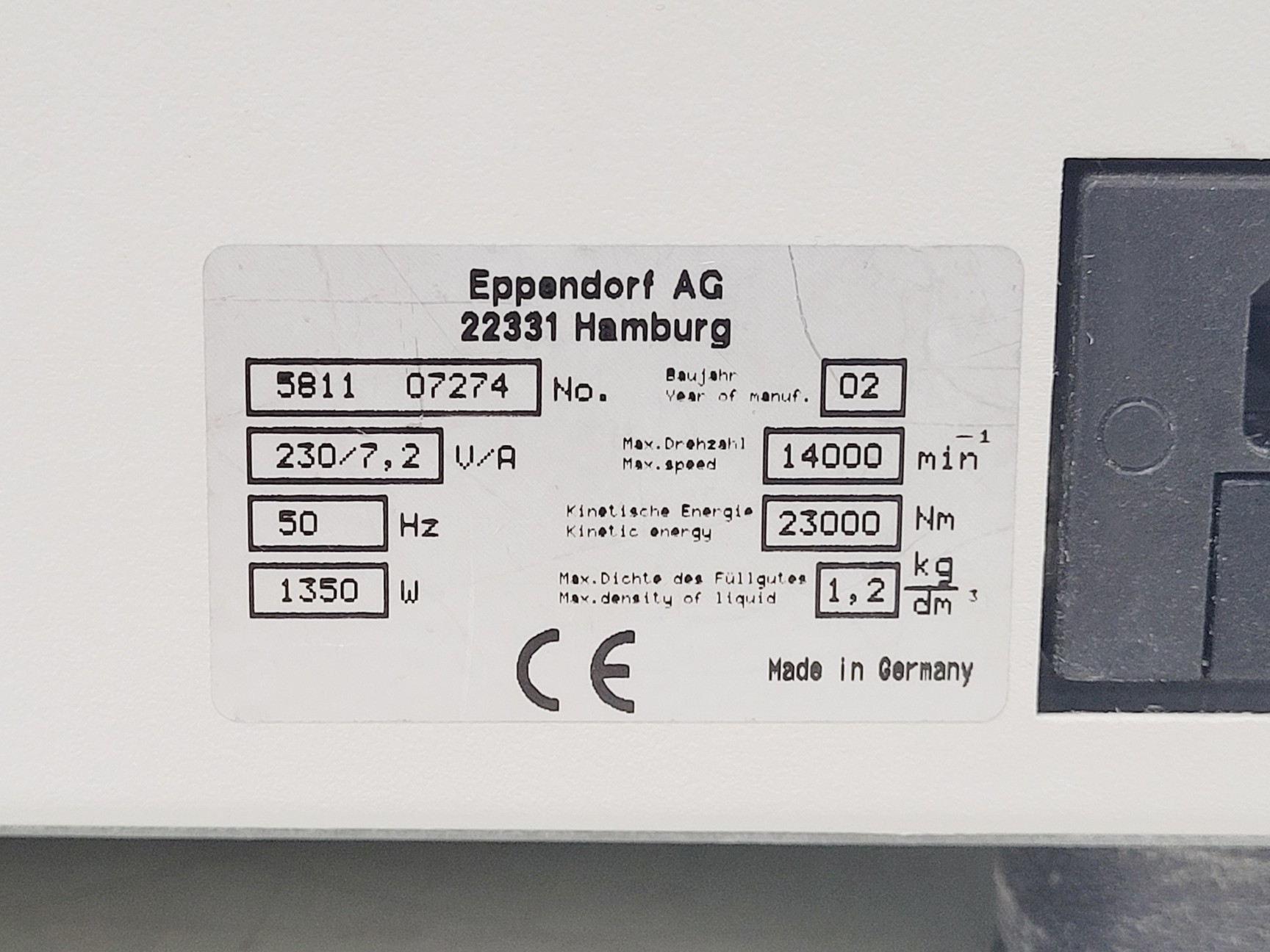 Image of Eppendorf 5810 R Centrifuge