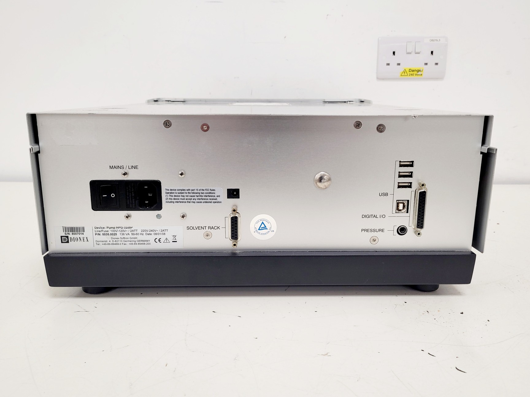 Image of Dionex UltiMate 3000 HPG-3200P HPLC Module Lab