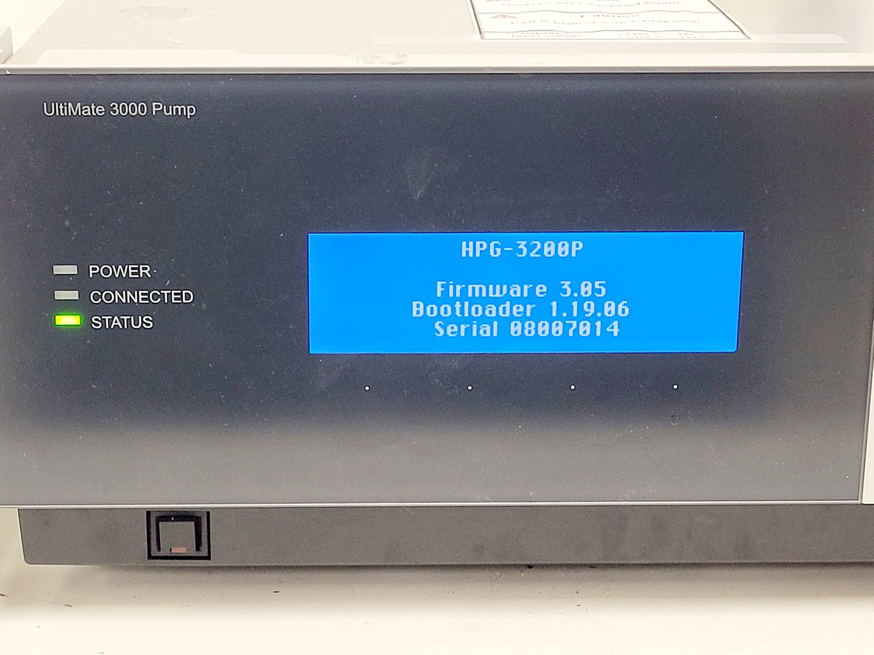 Image of Dionex UltiMate 3000 HPG-3200P HPLC Module Lab