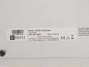 Thumbnail image of Dionex UCI-50 Universal Chromatography Interface & Cable