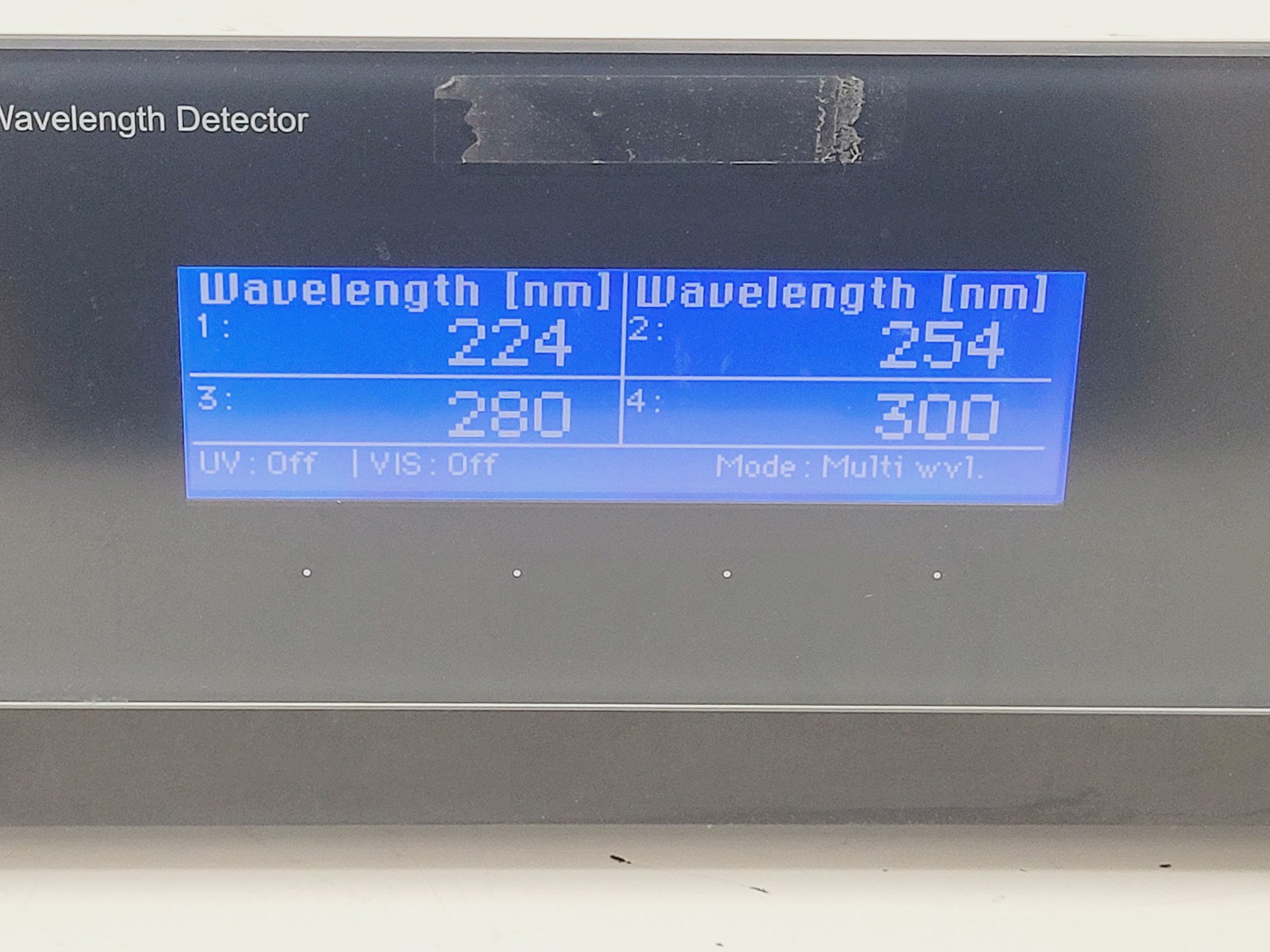 Image of Dionex UltiMate 3000 Variable Wavelength Detector Lab