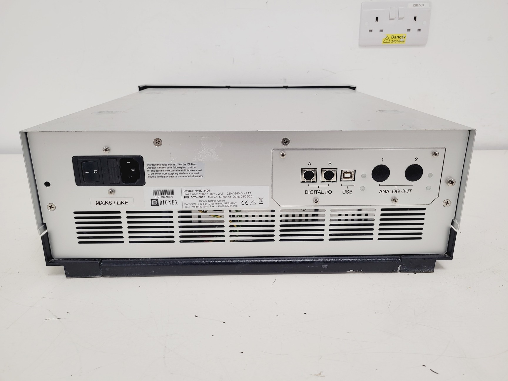 Image of Dionex UltiMate 3000 Variable Wavelength Detector Lab