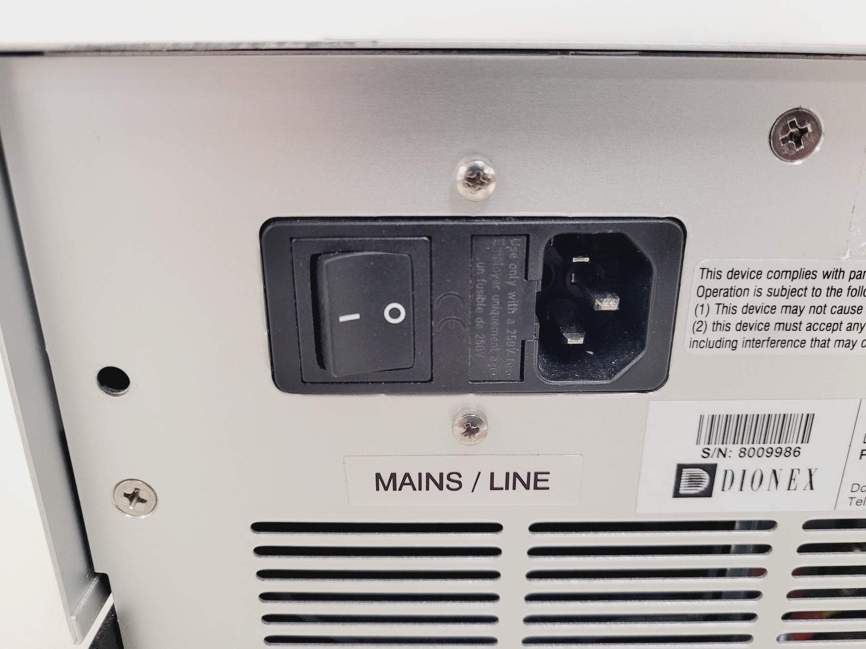 Image of Dionex UltiMate 3000 Variable Wavelength Detector Lab