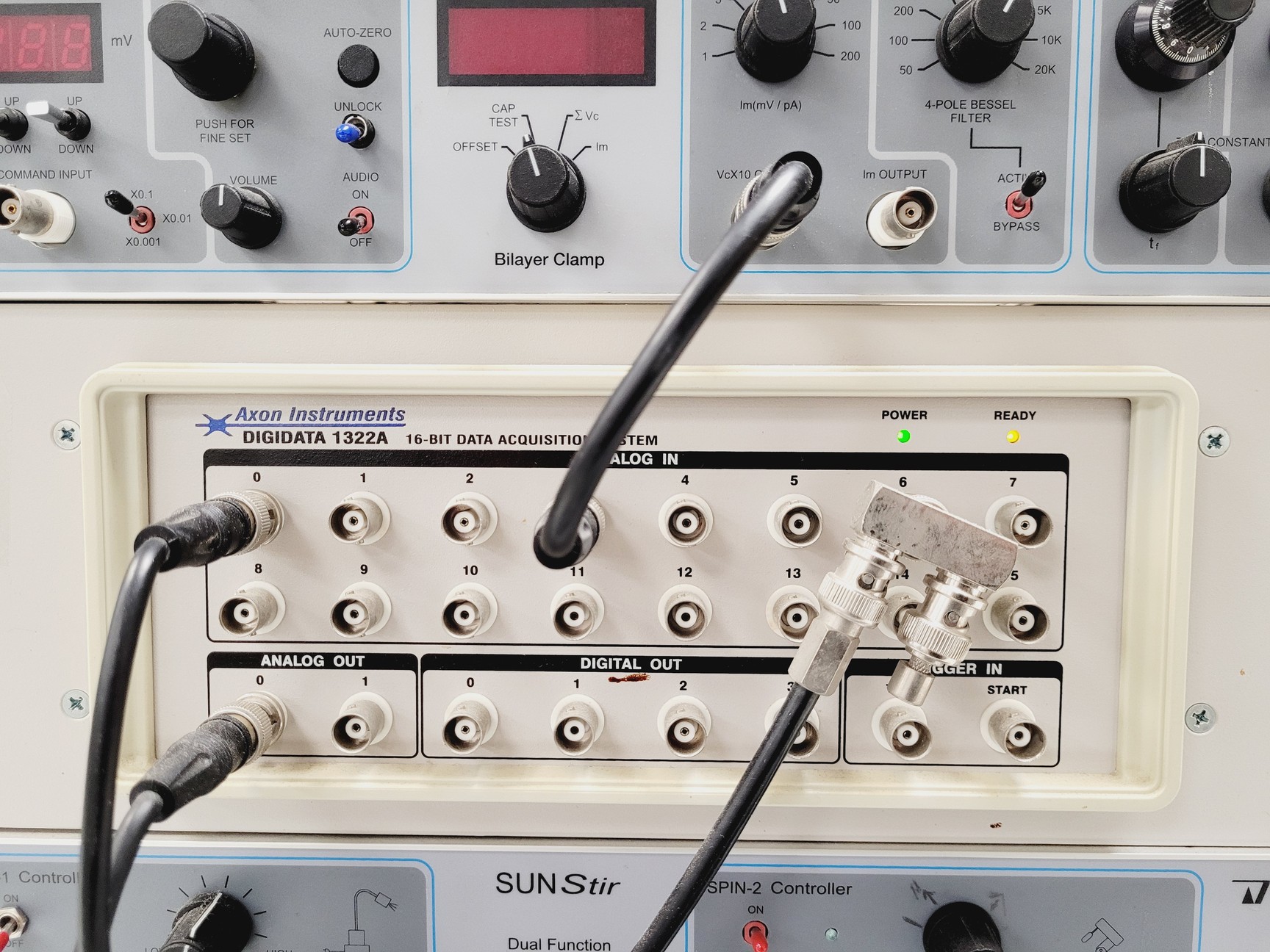 Image of Warner Instruments BC-525D, Controller & Axon Instruments Digidata 1322A System