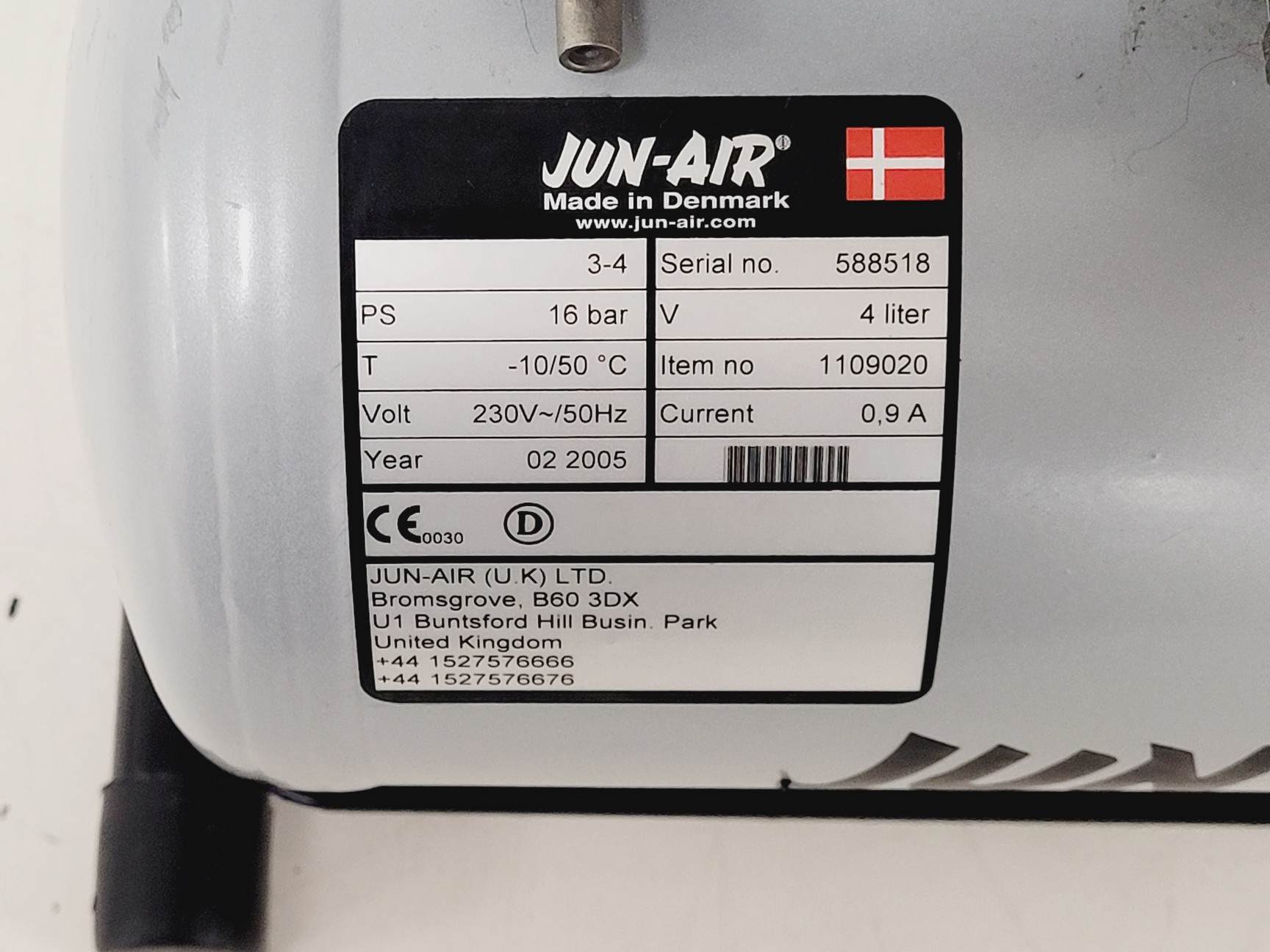 Image of Jun-Air 3-4 Air Compressor