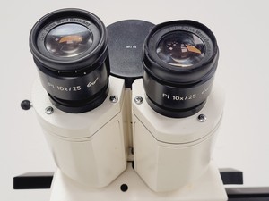 Thumbnail image of Carl Zeiss Axioplan Compound Microscope w/ 3 x Objectives 4x/10x/100x