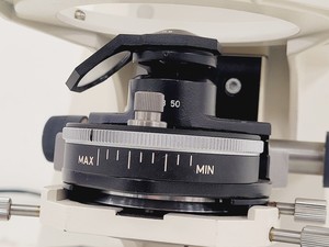Thumbnail image of Carl Zeiss Axioplan Compound Microscope w/ 3 x Objectives 4x/10x/100x
